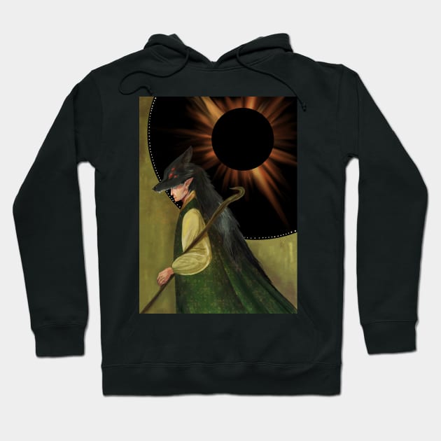 The Dread Wolf's Eclipse Hoodie by KaijuCupcakes